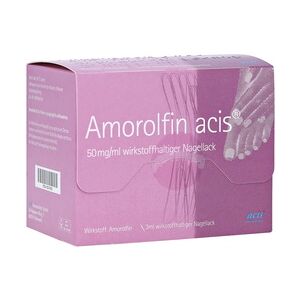 Acis Arzneimittel GmbH Amorolfin acis 50mg/ml Wirkstoffhaltiger Nagellack 3 Milliliter