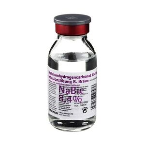 NATRIUMHYDROGENCARBONAT B.Braun 8,4% Glas 100 Milliliter