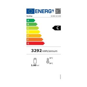 NordCap Gastro COOL-LINE-Wandkühlregal SJ ECO 10 G-SD