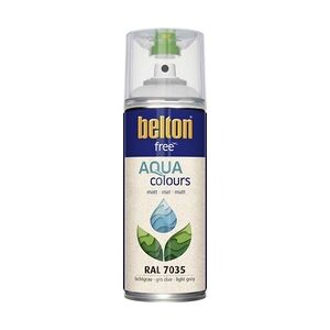 Belton free Lackspray Acryl-Wasserlack 400 mllichtgrau matt