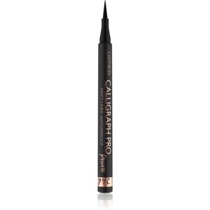 Catrice Calligraph Pro Precise 24h Matt wasserfester Eyeliner in Stiftform Farbton 010 Intense Black Waterproof 1,2 ml