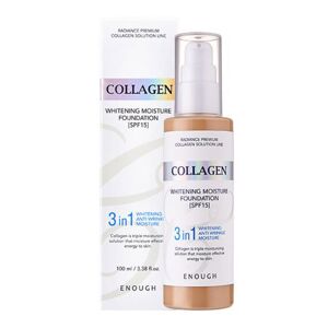 K Beauty Offcial Enough 3in1 Collagen Whitening Moisture Foundation 100ml
