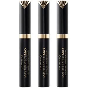 3-pack Max Factor Masterpiece Max Mascara Black 7,2ml