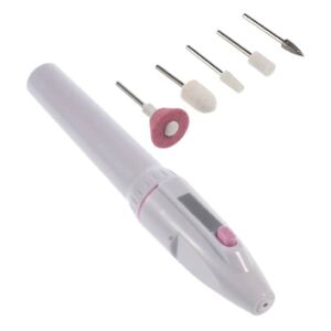 MTK Electric Nail Grooming Kit Manicure Pedicure Grinding Heads