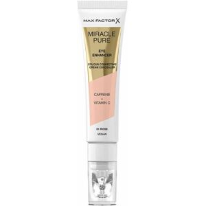 Dækcreme til Ansigtet Max Factor MIRACLE PURE Nº 01 Rose 10 ml