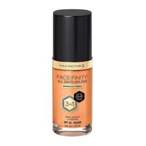 Max Factor Facefinity All Day Flawless 3i1 dækkende flydende foundation N84 Soft Toffee 30ml