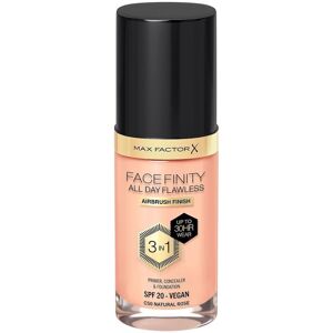 Max Factor Facefinity All Day Flawless 3i1 dækkende flydende foundation C50 Natural Rose 30ml