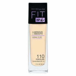 Maybelline Fit Me Luminous + Smooth Foundation illuminating face foundation 110 Porcelæn 30ml