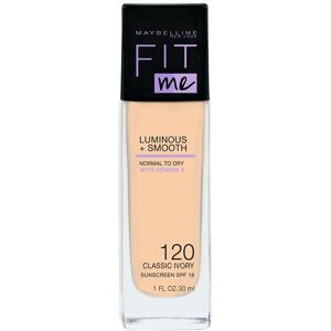 Maybelline Fit Me Luminous + Smooth Foundation illuminating face foundation 120 Classic Ivory 30ml