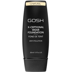 GOSH X-Ceptional Wear Foundation Long Lasting Makeup 12 Naturlig 30ml