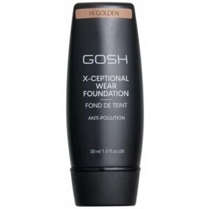 GOSH X-Ceptional Wear Foundation Long Lasting Makeup 16 Golden 30ml