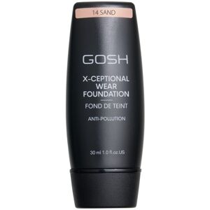 GOSH X-Ceptional Wear Foundation Long Lasting Makeup 14 Sand 30ml