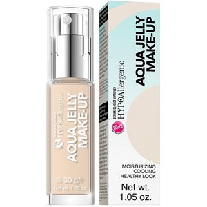 BELL HypoAllergen Aqua Jelly Make-Up hypoallergen fugtgivende og matterende foundation med gelékonsistens 02 Light Sand Beige 30g