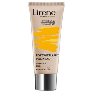 Lirene Oplysende foundation, der genopretter hudens glød 02 Naturlig 30ml