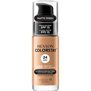Revlon ColorStay™ Makeup til kombineret/fedtet hud SPF15 foundation til kombineret og fedtet hud 350 Rich Tan 30ml
