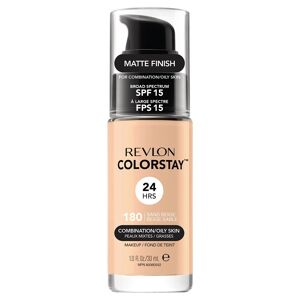 Revlon ColorStay™ Makeup til kombineret/fedtet hud SPF15 foundation til kombineret og fedtet hud 180 Sandbeige 30ml