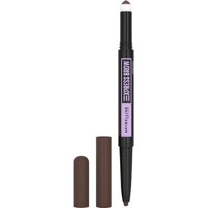 Maybelline Express Brow Satin Duo dobbeltsidet øjenbrynsblyant 04 Mørkebrun 0,71g