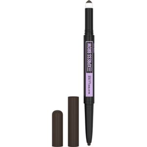 Maybelline Express Brow Satin Duo dobbeltsidet øjenbrynsblyant 05 Sort Brun 0,71g