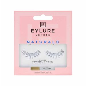 Eylure Naturals Lashes falske øjenvipper med lim naturlig effekt Nr. 020