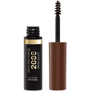 Max Factor 2000 Calorie Brow Gel styling øjenbrynsgel 04 Sort Brun 4,5ml