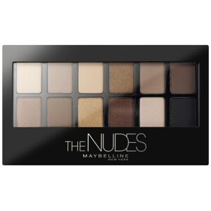 Maybelline Nudes Eyeshadow Palette paletten med 12 øjenskygger 9,6 g