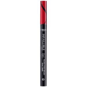 L'OREAL PARIS Infaillible 36h Grip Micro-Fine Brush Eyeliner Vandtæt Eyeliner Pen 01 Obsidian Black 0,4g