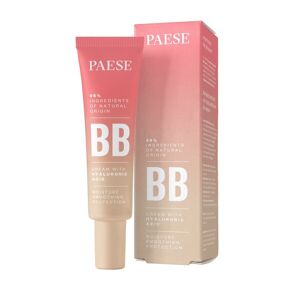 PAESE BB Cream naturlig BB creme med hyaluronsyre 02 Beige 30ml