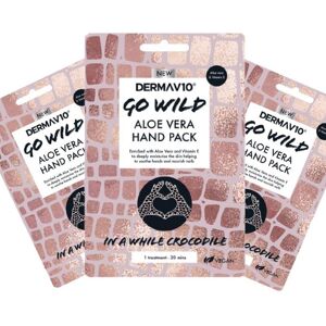 Derma V10 Go Wild Hand Pack Aloe 3-pack