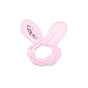 Dr. Mola Bunny Ears plys kosmetisk pandebånd med kaninører Lys Pink