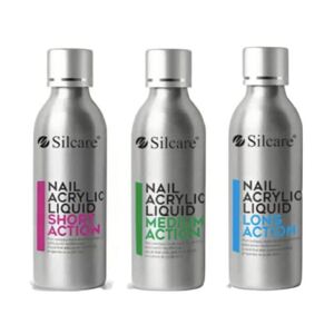 Silcare Akryl vätska, Nail Acrylic Liquid Short Action - Comfort 120 ml