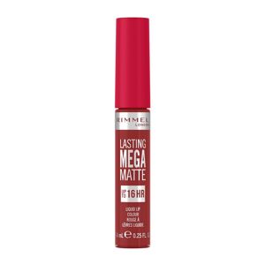 Rimmel Holdbar Mega Matte langtidsholdbar mat flydende læbestift 500 Fire Starter 7,4ml