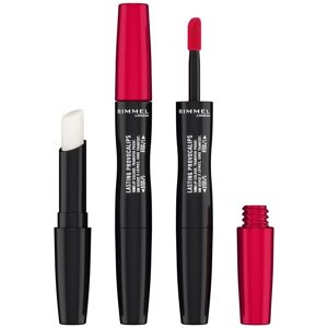 Rimmel Lasting Provocalips langtidsholdbar læbestift 2i1 500 Kiss The Town Red 6ml