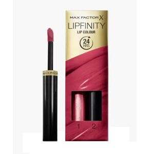 Max Factor Lipfinity Lip Color langtidsholdbar læbestift 335 Just In Love 2,3ml + Top Coat 1,9g