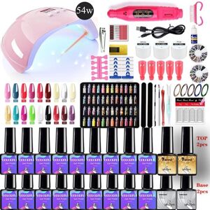 Limegirl polygel startsæt manicure negle gel kit negle kit