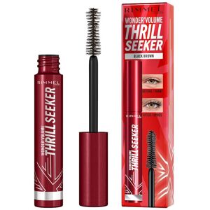 Rimmel Wonder'Volume Thrill Seeker forlængende og volumengivende mascara 002 Sort Brun 8ml