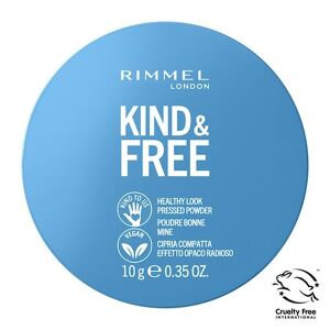 Rimmel Kind & Free vegansk presset pulver 001 Gennemskinnelig 10g