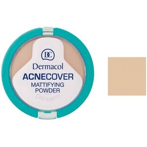 Dermacol Acnecover Mattifying Powder kompakt pulver 04 Honning 11g