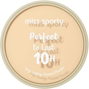 Miss Sporty Perfect To Last 10H matterende ansigtspudder 050 Transparent 9g