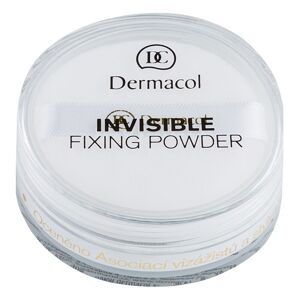 Dermacol Invisible Fixing Powder Fikserende transparent pulver Hvid 13g