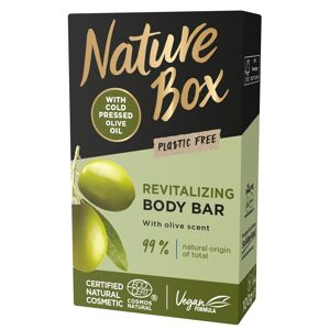 Nature Box Olivenolie kropsvask bar med olivenolie 100g