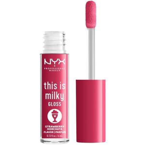 NYX Professional Makeup NYX Prof. Makeup This Is Milky Gloss 4 ml - 10 Strawberry Horchata