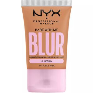 NYX Professional Makeup NYX Prof. Makeup Bare With Me Blur Tint Foundation 30 ml - 10 Medium