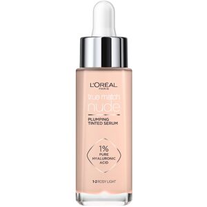 LOreal Paris L'Oreal Paris Cosmetics True Match Nude Plumping Tinted Serum 30 ml - No. 1-2 Rosy Light