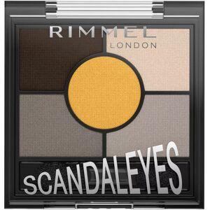 RIMMEL Scandal 5 Pan Palette Eyeshadow 3,8 gr. - 001 Golden Eye