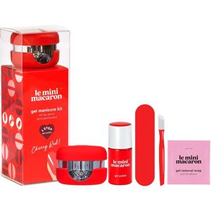 Le Mini Macaron Gel Manicure Kit - Cherry Red