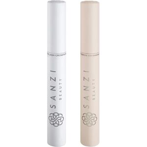 Sanzi Beauty Eyelash Growth Serum + Eyebrow Enhancing Serum 2 x 5 ml