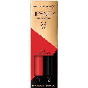 Max Factor Lipfinity 2-step Long Lasting Lipstick 2.3 ml + 1.9 g - 026 Delightful