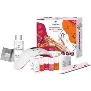 Alessandro Negle Striplac Peel Or Soak Sets Starter Kit Deluxe Neon - Vegansk