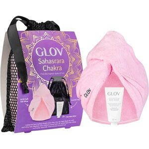 GLOV Tilbud Gave sæt Gavesæt Makeup Remover Pads Moon Pads Mint 5 pcs. + Kabuki Makeup Brush 1 pce. + Bag