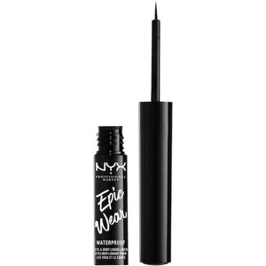 NYX Professional Makeup Øjenmakeup Eyeliner Epic Wear Metallic Liquid Liner Gunmetal